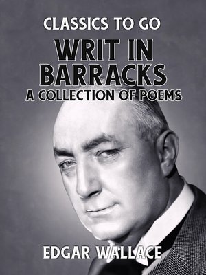 cover image of Writ in Barracks a Collection of Poems